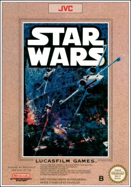 Star Wars box art for Famicom